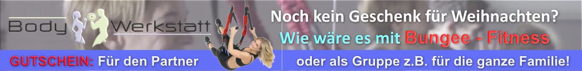 Bungee Weihnachts-Gutschein für den Partner oder als Gruppe z. B. für die ganze Familie